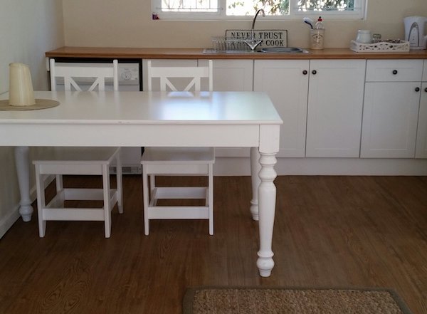 TLC Flooring M Flor Luxury Vinyl Planks installed in Bergvliet home recently. The perfect solution for all areas including kitchens and bathrooms
